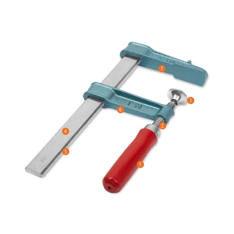 Kanca Large Type Clamp 140 cm 1400x120mm