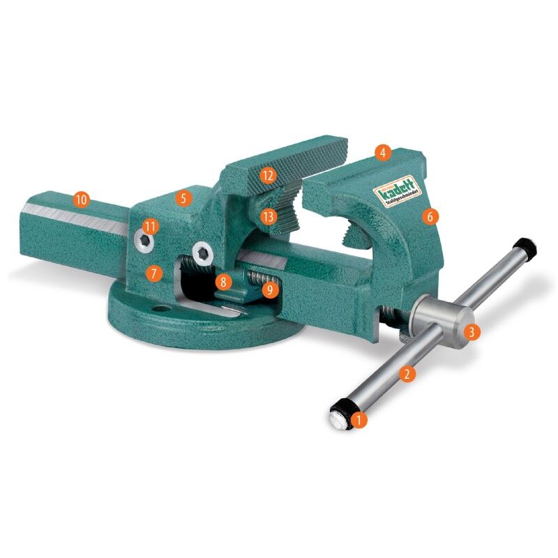 Kanca Kadett Tesisatçı Mengenesi 200 mm