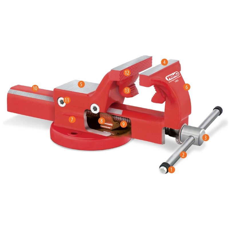 Kanca Primo Tesisatçı Mengenesi 120 mm