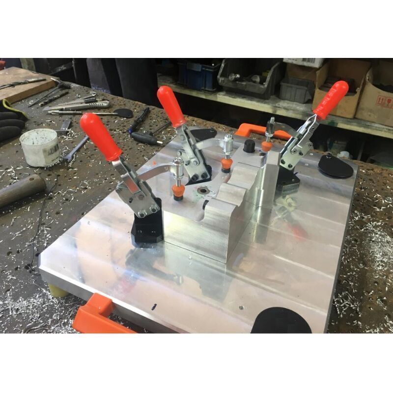 Vertical Base Clamp Vertical Connection Element 1106 D
