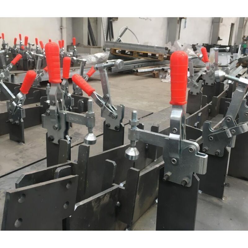 Horizontal Base Clamp Vertical Connection Element 1105 Y-L