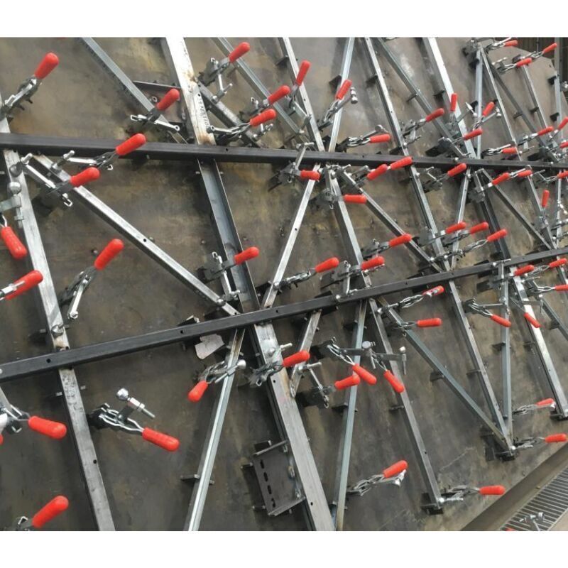 Horizontal Base Clamp Vertical Connection Element 1105 Y-L