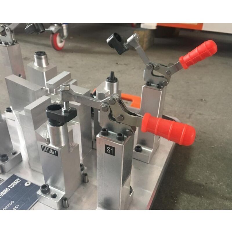 Vertical Base Clamp Horizontal Connection Element 1264 D